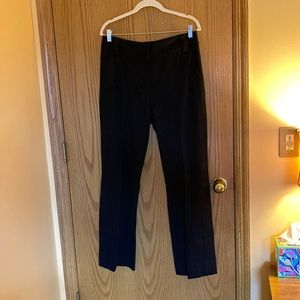 Etcetera brand stretchy black pleated dress pants size 10 regular.
